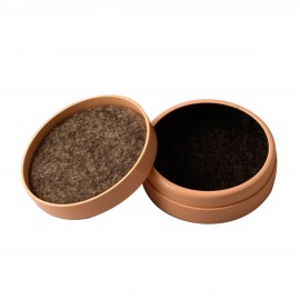 Logo Branded Metal Round Trinket Box