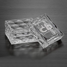 Custom Printed Tresor Glass Box - Deep Etched
