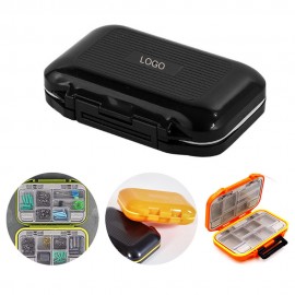 Logo Branded Mini Utility Double Sided Fishing Lure Box  Logo Branded Mini Utility Double Sided Fishing Lure Box
