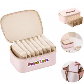 Logo Branded PU Jewelry Box Storage Box