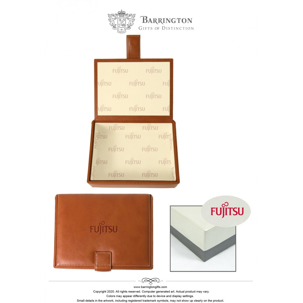 Hampton Leather Box-Milan (Vegan) Custom Printed Hampton Leather Box-Milan (Vegan) Custom Printed