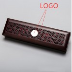 Custom Wooden Necklace Box Logo Branded