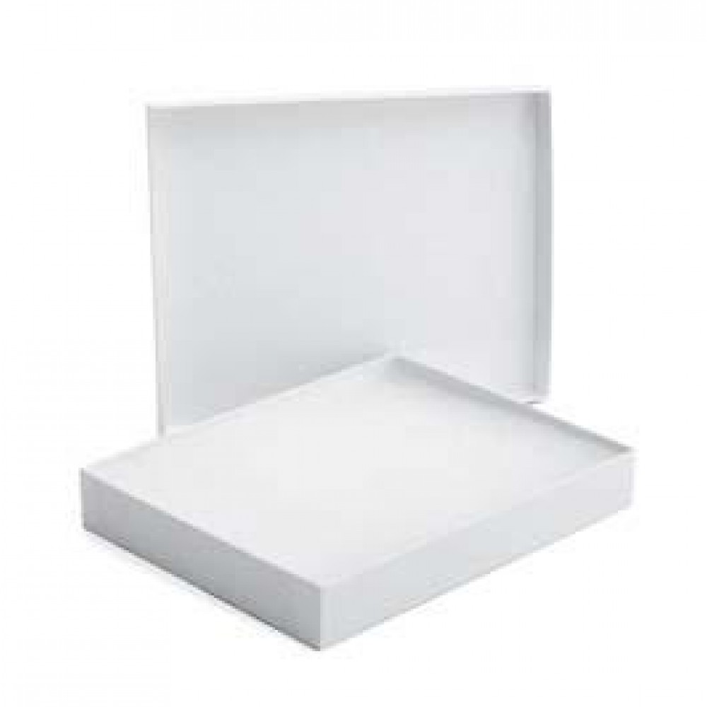 Custom Printed White Krome Jewelry Box (7" x 5 1/2" x 1") Custom Printed White Krome Jewelry Box (7" x 5 1/2" x 1")