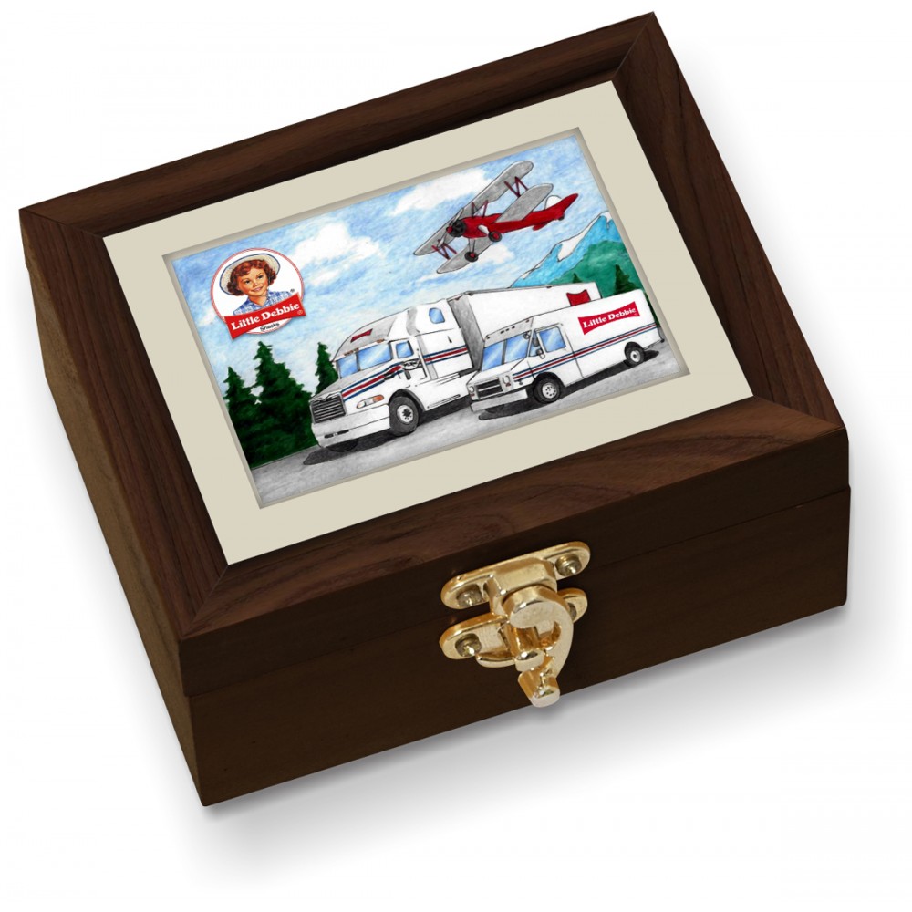 Milano Memory Shadow Box (5.5" x 4.5") Custom Printed Milano Memory Shadow Box (5.5" x 4.5") Custom Printed