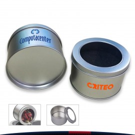 Logo Branded Zpist Round Candy Box  Logo Branded Zpist Round Candy Box