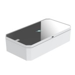 Logo Branded UV Cell Phone Sterilizer Box w/Mirror & Wireless Charger