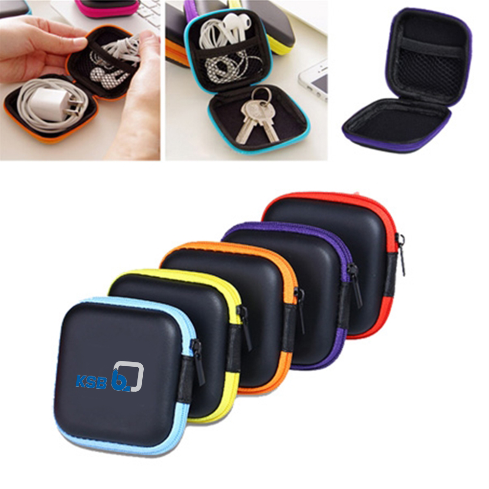 Custom Imprinted Eva Earbud Coin Storager Custom Imprinted Eva Earbud Coin Storager