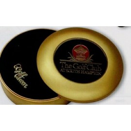 Die Cast Round Matte Finished Jewelry Box w/ Velvet Lining Custom Printed  Die Cast Round Matte Finished Jewelry Box w/ Velvet Lining Custom Printed