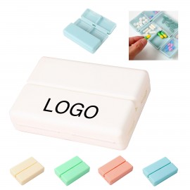 Logo Branded 7 Compartments Magnetic Daily Pill Box
