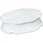 Porcelain Oval Antique Style Box Logo Branded