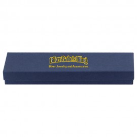 Colored Jewelry Box (8"x2"x7/8") Logo Branded  Colored Jewelry Box (8"x2"x7/8") Logo Branded