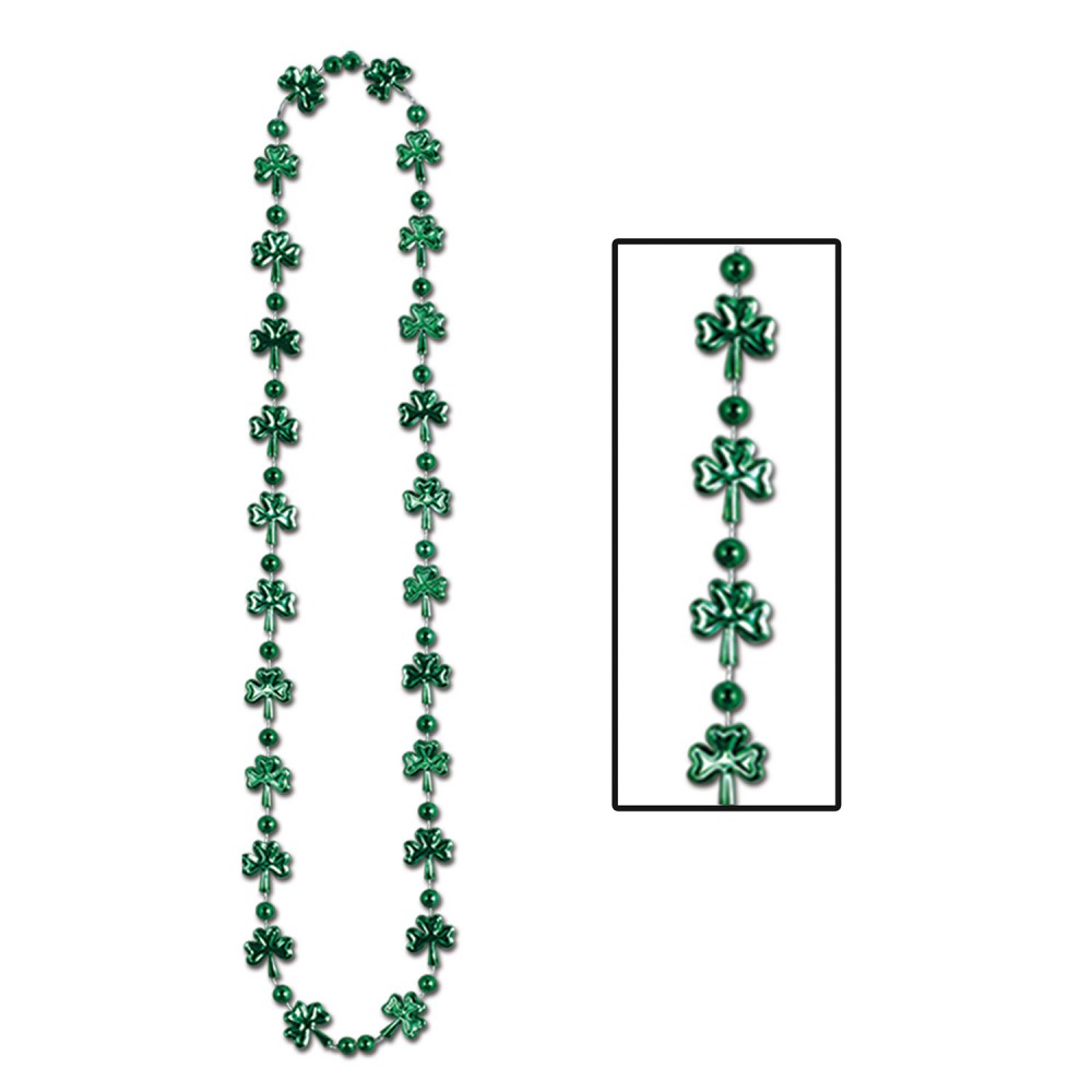 Bulk Shamrock Beads Logo Branded