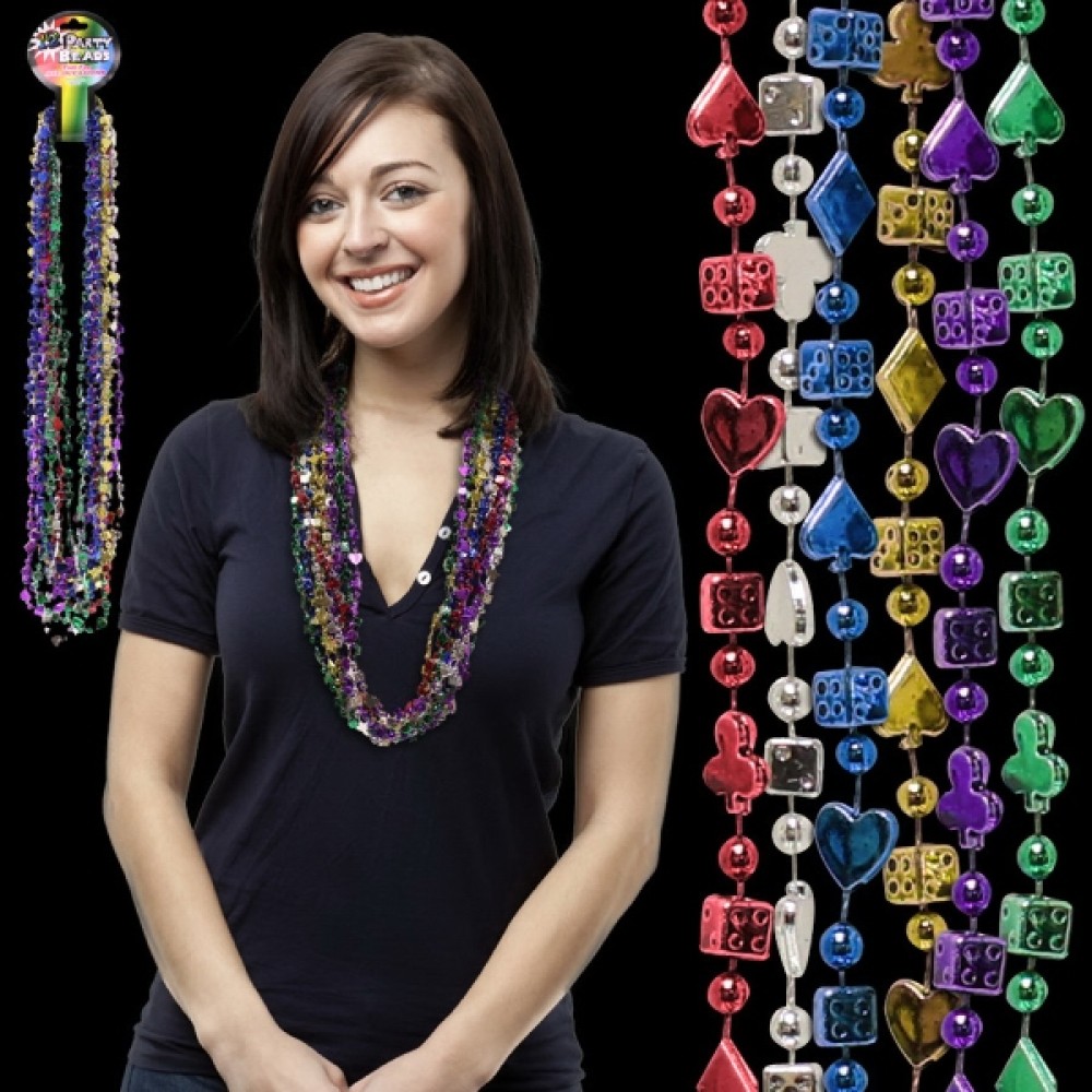 Custom Imprinted Casino Beads Custom Imprinted Casino Beads