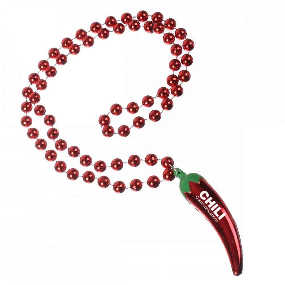 Chili Pepper Necklace Logo Branded