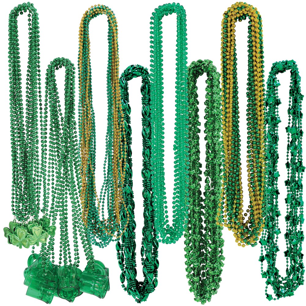 Logo Branded St Patrick's Bead Assortment Logo Branded St Patrick's Bead Assortment