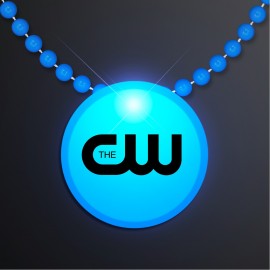Led Circle Badge With Pin Custom Imprinted