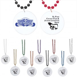 Medallion Beads Custom Imprinted