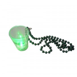 LED Shot Glass w/Bead Custom Printed