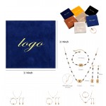 Custom Printed Natural Stone Beads Bohemian Jewelry Set