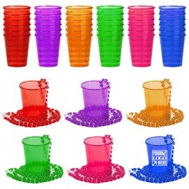 Party Beaded Chain Shot Cup Necklaces Logo Branded