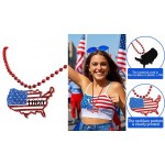 Custom Printed Independence Day Necklace