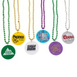 Custom Printed Beads Necklace Party Decoration
