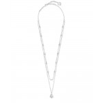Kendra Scott Clove Multi Strand Necklace in Bright Silver Custom Printed