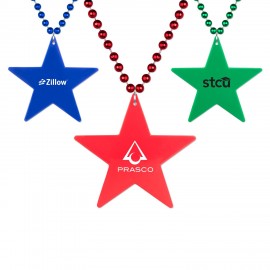 Star Medallion Beads Custom Printed
