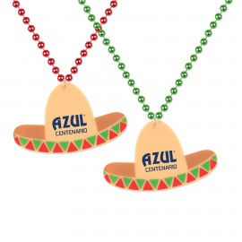 Sombrero Medallion Beads Custom Imprinted