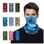 Camouflage Neck Gaiter Face Bandana Mask Logo Branded