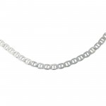 18 in Sterling Silver Chain (6.5 mm) Custom Printed