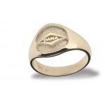 Custom Engraved Ladies' Band Style Ring