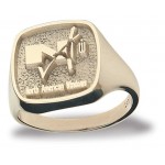 Custom Engraved Ladies' Cushion Style Ring