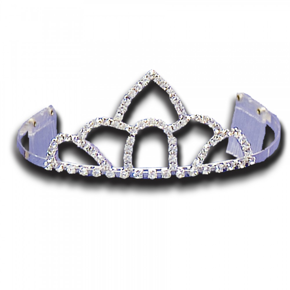 Logo Branded Pointy Tip Tiara (2 1/4" High) Logo Branded Pointy Tip Tiara (2 1/4" High)