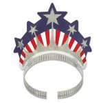 Miss Liberty Tiara Logo Branded