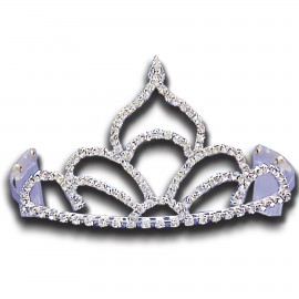 Custom Imprinted Fan Tiara w/ Pointed Top (3 3/8" High)