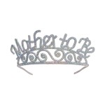 Custom Imprinted Glittered Metal Mother To Be Tiara