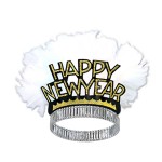 Logo Branded Happy New Year Bird Of Paradise Tiaras