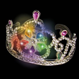 Light Up Tiara Logo Branded
