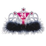 Custom Imprinted Light Up "21" Tiara