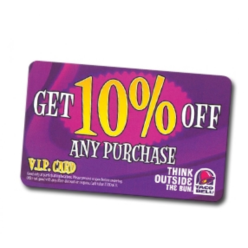 Lightweight Plastic Cards For ID / Membership - UV Coated Logo Branded Lightweight Plastic Cards For ID / Membership - UV Coated Logo Branded