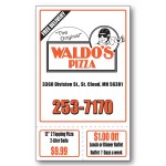 Econo Card with 2 Perforations (3 1/2"x5 3/4") Logo Branded