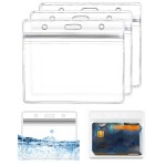 Transparent Card Holder Custom Printed