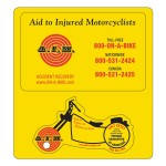 Combo Card w/Motorcycle Tag Custom Printed