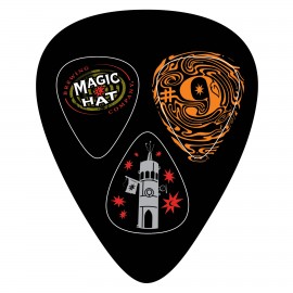 Promotional Guitar Pick Shaped Card w/3 Pop-Out Picks