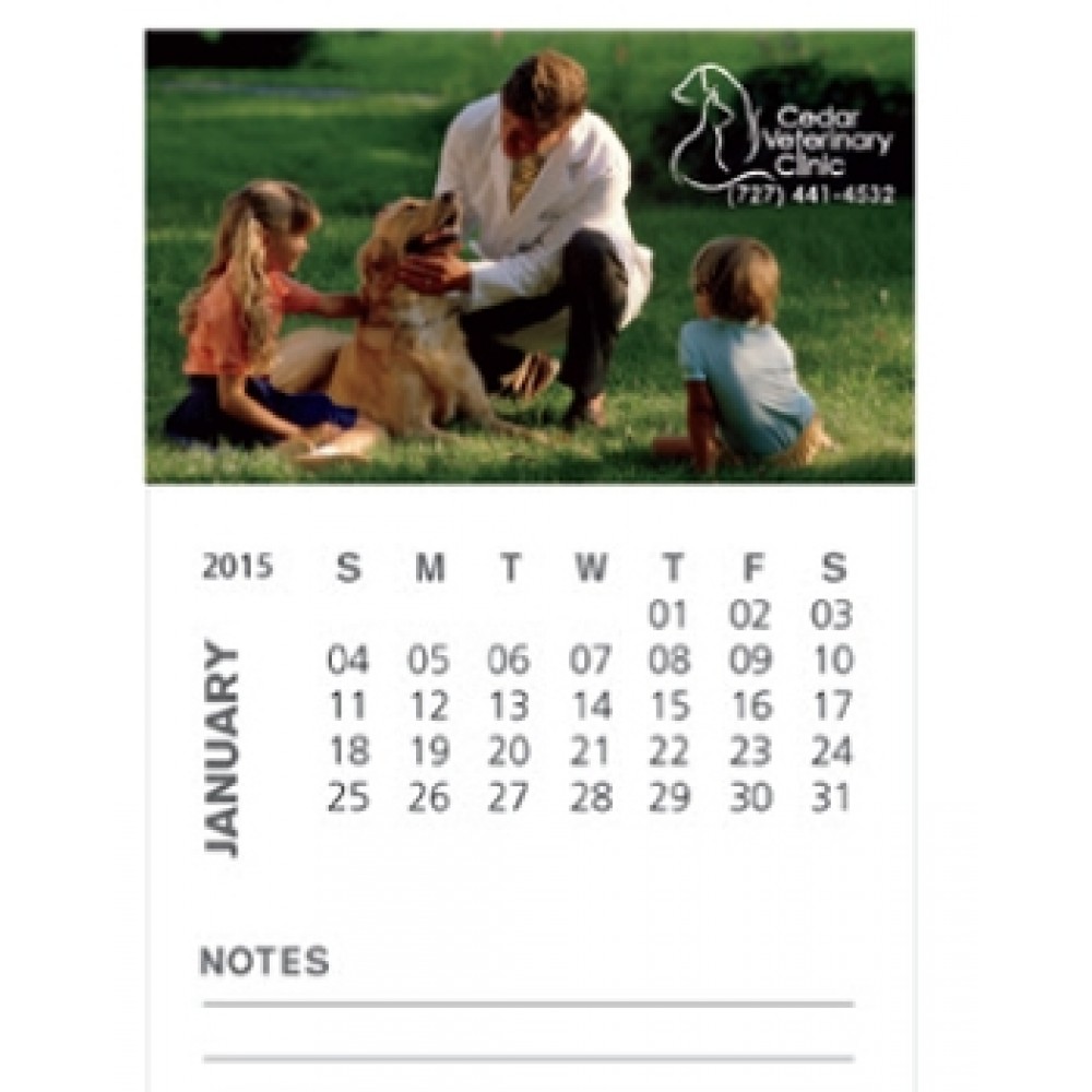 BIC 30 Mil Business Card Magnet w/12 Sheet Calendar & Note Lines Custom Printed BIC 30 Mil Business Card Magnet w/12 Sheet Calendar & Note Lines Custom Printed