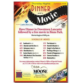 Custom Imprinted XXL Magnetic Business Card - 30 Mil (4"x6")  Custom Imprinted XXL Magnetic Business Card - 30 Mil (4"x6")