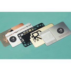 Metal NFC Business Cards Custom Imprinted  Metal NFC Business Cards Custom Imprinted