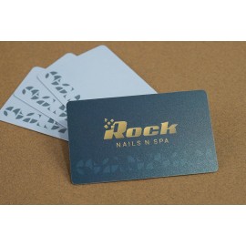 Frosted Plastic Business Cards Custom Imprinted