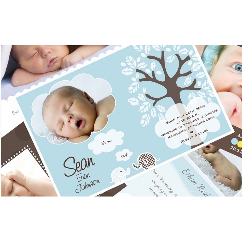 4.25" X 6" 16PT 4:4 Silk Laminated Announcement Cards, FLAT - No Scoring Custom Printed 4.25" X 6" 16PT 4:4 Silk Laminated Announcement Cards, FLAT - No Scoring Custom Printed